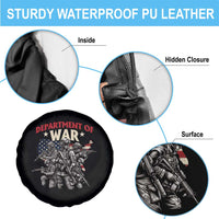 Department of War Est 2025 Spare Tire Cover Patriotic Combat Squad Tactical Soldiers Graphic - Wonder Print Shop