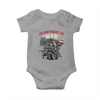 Department of War Est 2025 Baby Onesie Patriotic Combat Squad Tactical Soldiers Graphic - Wonder Print Shop