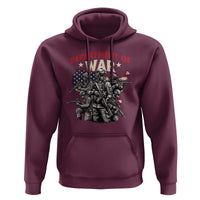 Department of War Est 2025 Hoodie Patriotic Combat Squad Tactical Soldiers Graphic - Wonder Print Shop