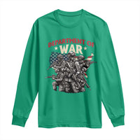 Department of War Est 2025 Long Sleeve Shirt Patriotic Combat Squad Tactical Soldiers Graphic - Wonder Print Shop