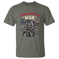 Department of War Est 2025 T Shirt Patriotic Combat Squad Tactical Soldiers Graphic - Wonder Print Shop