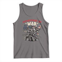 Department of War Est 2025 Tank Top Patriotic Combat Squad Tactical Soldiers Graphic - Wonder Print Shop