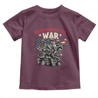 Department of War Est 2025 Toddler T Shirt Patriotic Combat Squad Tactical Soldiers Graphic - Wonder Print Shop