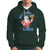 Santa Hanukkah Hoodie Not Today Santa Chanukah Jewish Festival Jew Hanukkah - Wonder Print Shop