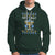 Ugly Hanukkah Hoodie Not Today Santa Chanukah Jewish Festival Jew Ugly Hanukkah - Wonder Print Shop