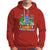 Christmas Hanukkah Hoodie Merry Christmukkah Jewish Christmas Trees Chanukah Hanukkah - Wonder Print Shop
