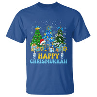 Christmas Hanukkah T Shirt Merry Christmukkah Jewish Christmas Trees Chanukah Hanukkah - Wonder Print Shop