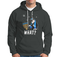 Hanukkah Cat Hoodie What Hanukkah Cat Funny Chanukah Jewish Women Girls Kids - Wonder Print Shop