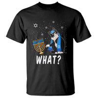 Hanukkah Cat T Shirt What Hanukkah Cat Funny Chanukah Jewish Women Girls Kids - Wonder Print Shop
