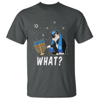 Hanukkah Cat T Shirt What Hanukkah Cat Funny Chanukah Jewish Women Girls Kids - Wonder Print Shop