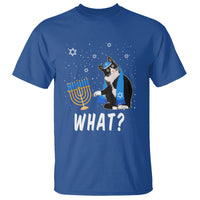 Hanukkah Cat T Shirt What Hanukkah Cat Funny Chanukah Jewish Women Girls Kids - Wonder Print Shop