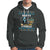 Hanukkah Cat Hoodie Happy Hanukcat Jewish Hanukkah Black Cat Menorah Chanukah - Wonder Print Shop