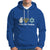 Peace Love Hanukkah Retro Chanukah Jewish Menorah Star of David Hoodie - Wonder Print Shop
