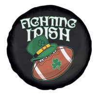 Fighting Irish Spare Tire Cover Football Shamrock St Patricks Spirit Classic Vintage