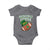 Fighting Irish Baby Onesie Football Shamrock St Patricks Spirit Classic Vintage