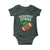 Fighting Irish Baby Onesie Football Shamrock St Patricks Spirit Classic Vintage