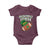 Fighting Irish Baby Onesie Football Shamrock St Patricks Spirit Classic Vintage