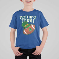 Fighting Irish T Shirt For Kid Football Shamrock St Patricks Spirit Classic Vintage