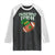 Fighting Irish Raglan Shirt Football Shamrock St Patricks Spirit Classic Vintage