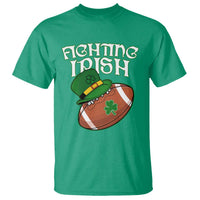 Fighting Irish T Shirt Football Shamrock St Patricks Spirit Classic Vintage
