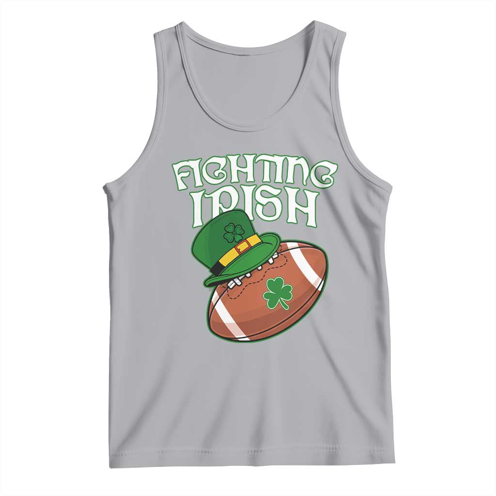 Fighting Irish Tank Top Football Shamrock St Patricks Spirit Classic Vintage