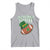 Fighting Irish Tank Top Football Shamrock St Patricks Spirit Classic Vintage