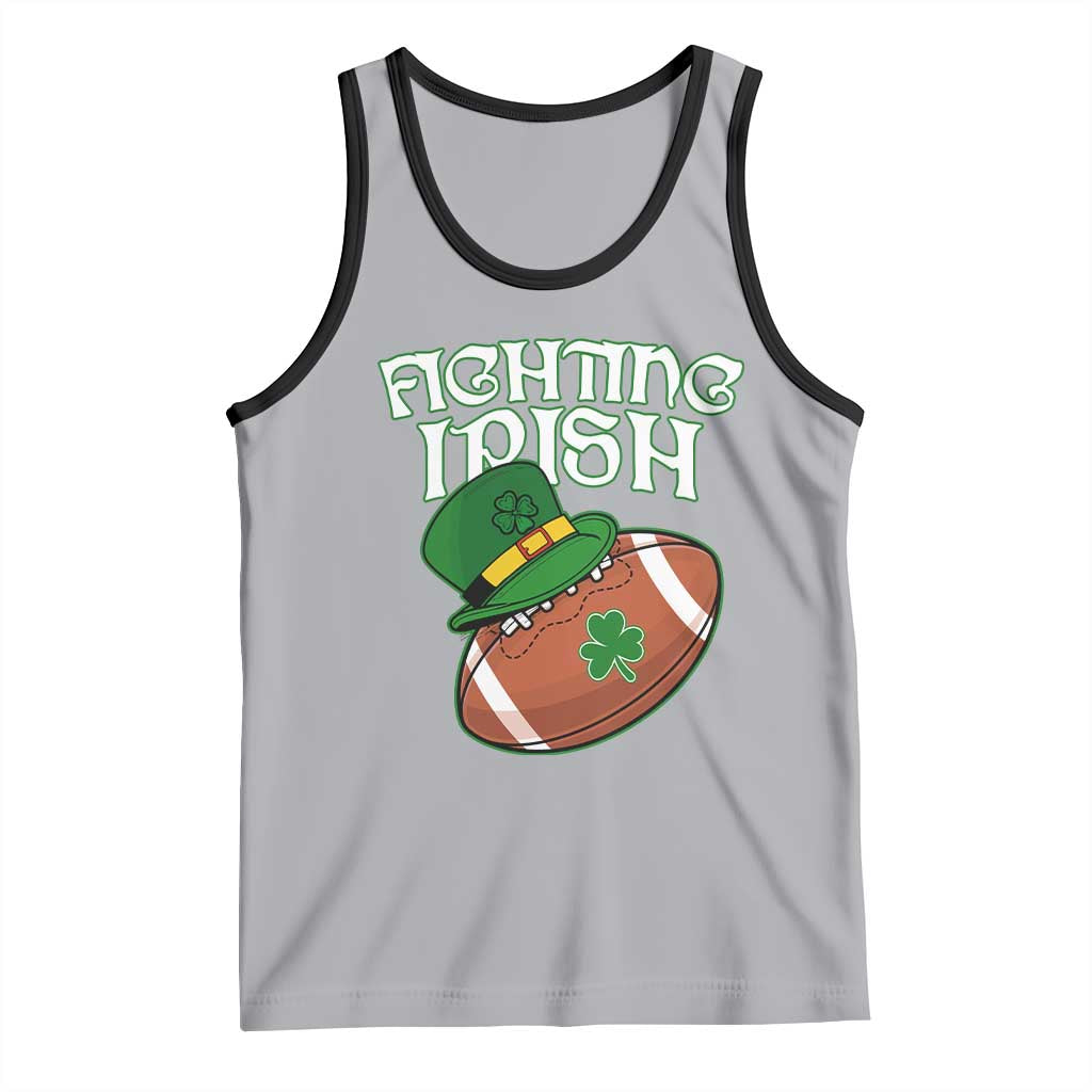 Fighting Irish Tank Top Football Shamrock St Patricks Spirit Classic Vintage