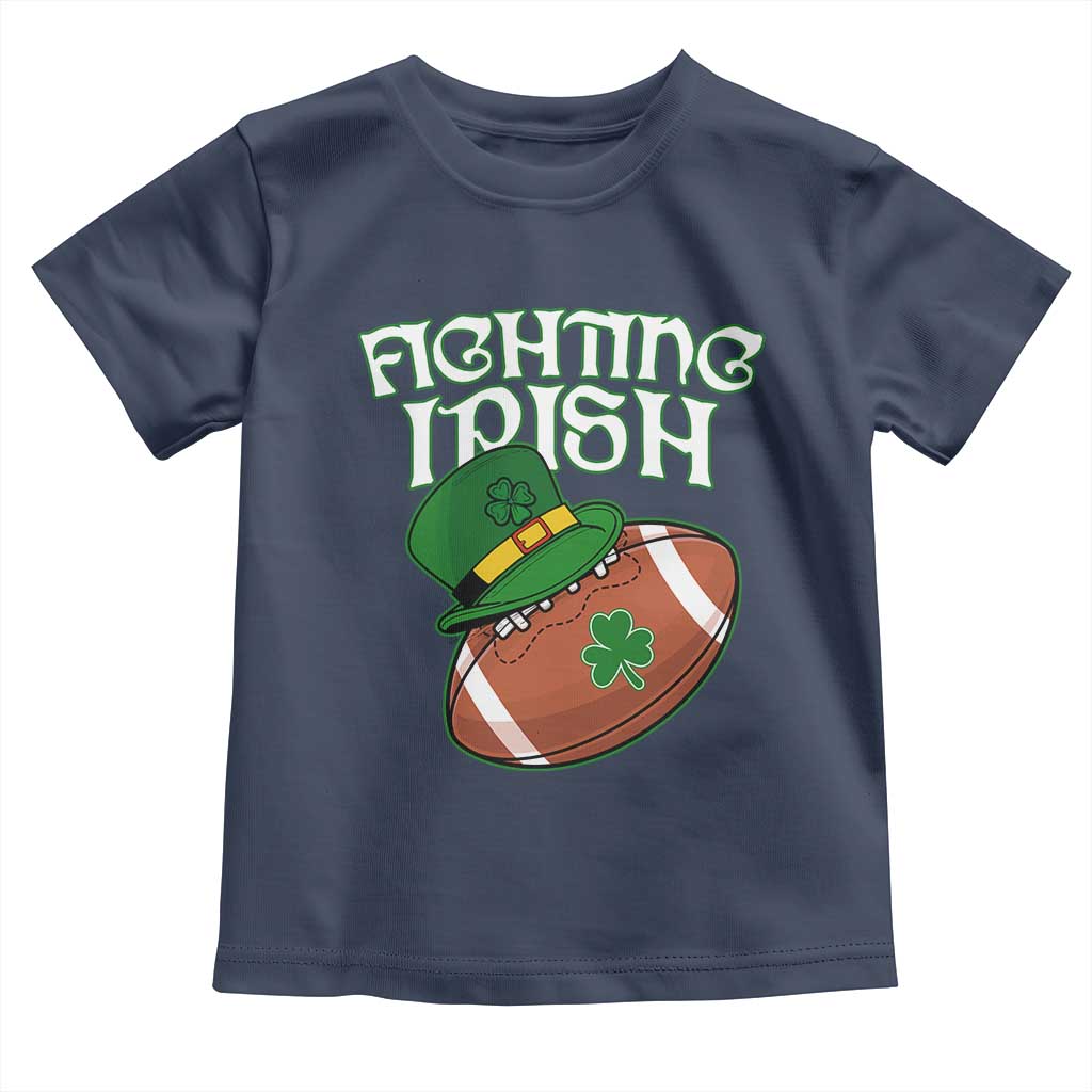 Fighting Irish Toddler T Shirt Football Shamrock St Patricks Spirit Classic Vintage