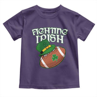 Fighting Irish Toddler T Shirt Football Shamrock St Patricks Spirit Classic Vintage
