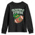 Fighting Irish Youth Sweatshirt Football Shamrock St Patricks Spirit Classic Vintage