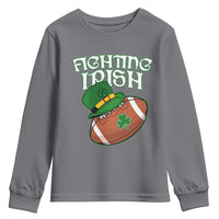 Fighting Irish Youth Sweatshirt Football Shamrock St Patricks Spirit Classic Vintage