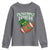 Fighting Irish Youth Sweatshirt Football Shamrock St Patricks Spirit Classic Vintage