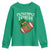 Fighting Irish Youth Sweatshirt Football Shamrock St Patricks Spirit Classic Vintage