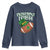 Fighting Irish Youth Sweatshirt Football Shamrock St Patricks Spirit Classic Vintage