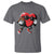 Valentines Day Heart Playing Football T Shirt Cute Gift for Sports Lovers