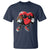 Valentines Day Heart Playing Football T Shirt Cute Gift for Sports Lovers