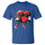 Valentines Day Heart Playing Football T Shirt Cute Gift for Sports Lovers