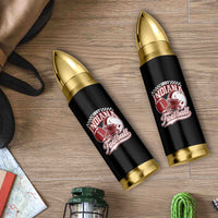 Indiana Pride Football Lover Bullet Tumbler Retro IN for Sport Fans
