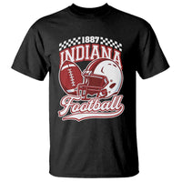 Indiana Pride Football Lover T Shirt Retro IN for Sport Fans