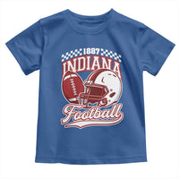 Indiana Pride Football Lover Toddler T Shirt Retro IN for Sport Fans