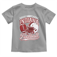 Indiana Pride Football Lover Toddler T Shirt Retro IN for Sport Fans