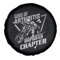 Biker Skeleton Spare Tire Cover Sons Of Arthritis Ibuprofen Chapter