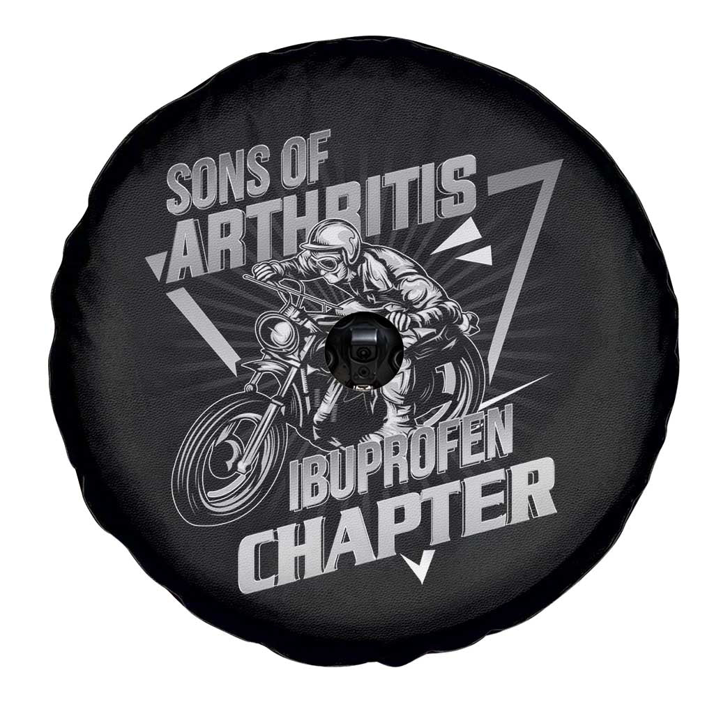 Biker Skeleton Spare Tire Cover Sons Of Arthritis Ibuprofen Chapter