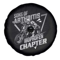 Biker Skeleton Spare Tire Cover Sons Of Arthritis Ibuprofen Chapter