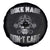 Biker Skull Spare Tire Cover Bike Hair Don't Care