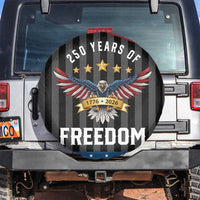 250 Years of Freedom 1776 2026 Patriotic Eagle Spare Tire Cover USA 250th Anniversary Celebration