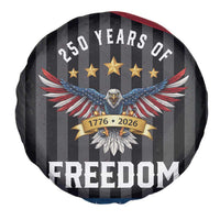 250 Years of Freedom 1776 2026 Patriotic Eagle Spare Tire Cover USA 250th Anniversary Celebration