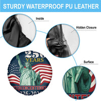 250 Years Semiquincentennial 1776 2026 Spare Tire Cover Statue of Liberty Patriotic Celebration