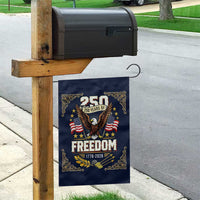250 Years of Freedom 1776 2026 Patriotic Eagle Garden Flag America 250th Anniversary Tribute