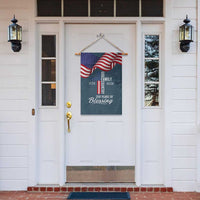 God Family Country USA 250th Anniversary Garden Flag 250 Years of Blessing 1776 2026 Patriotic Faith and Freedom